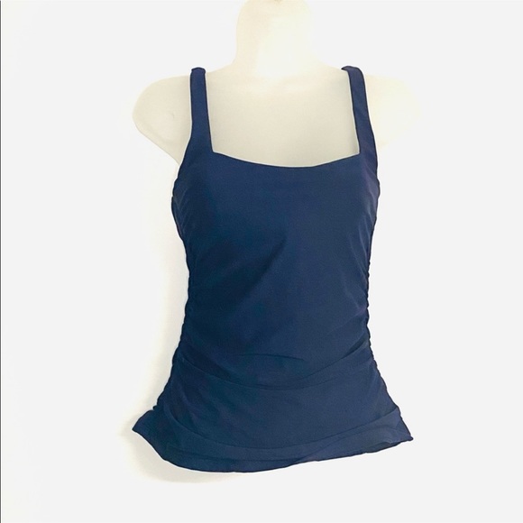 Athleta Square Neck Bra Cup Tankini - Picture 4 of 11